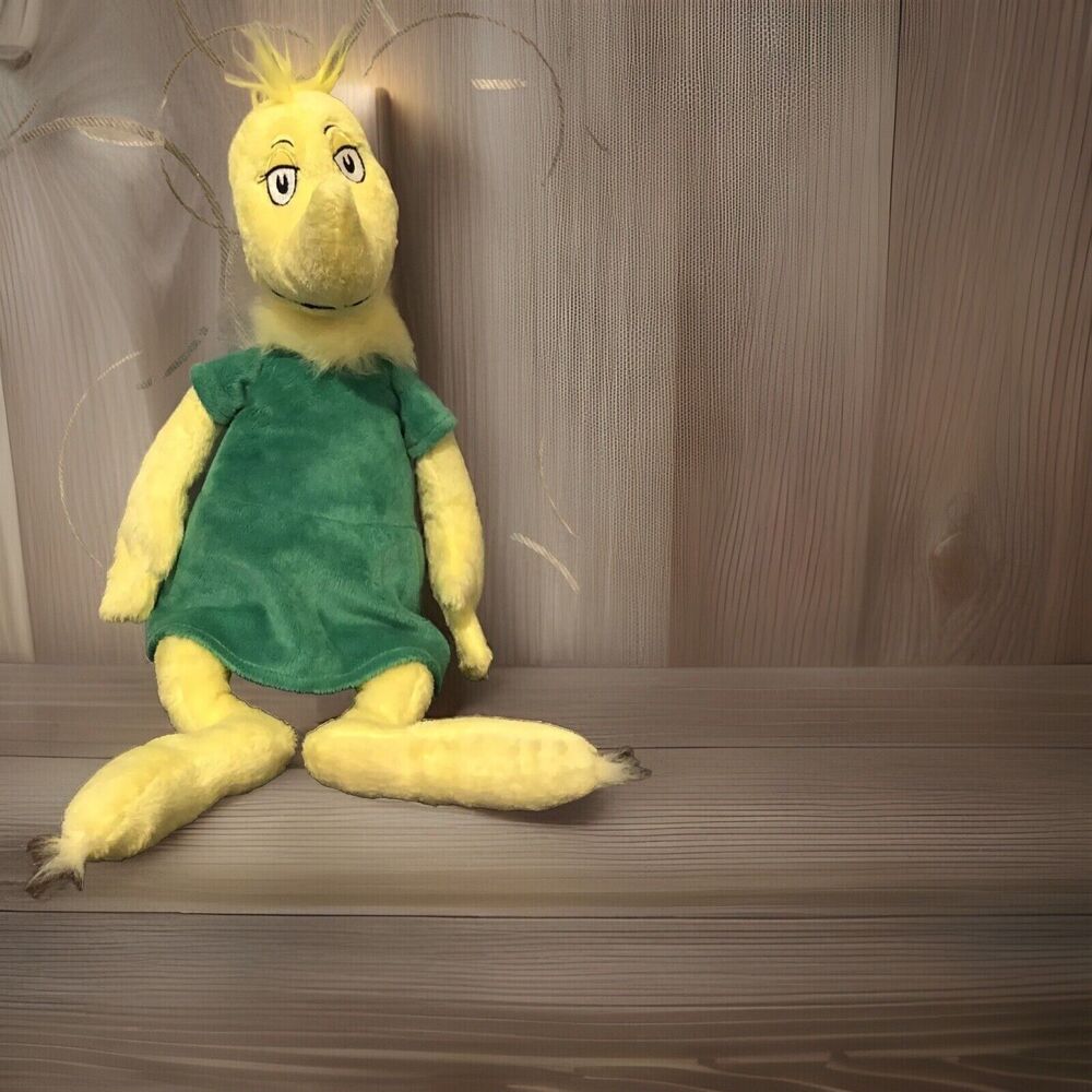 Dr Seuss Sneetch Oh The Thinks You Can Think 16" Plush Kohl's Cares Stuffed Toy